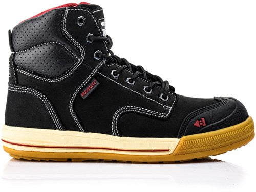 Buckbootz werkschoen largobay sneaker hoog eazy s3 | zwart | maat 41 - 00.176.077.41