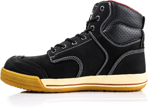 Buckbootz werkschoen largobay sneaker hoog eazy s3 | zwart | maat 43 - 00.176.077.43