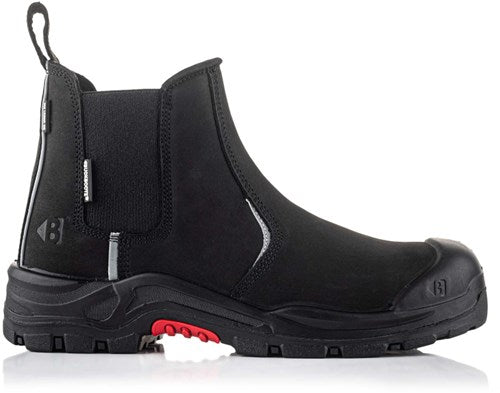 Buckbootz werkschoen nubuckz instapper nkz101blk s3s 2.0 | zwart | maat 47 - 5055138023006