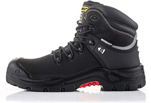 Buckbootz werkschoen nubuckz nkz102blk s3s 2.0 | zwart | maat 41 - 5055138023105