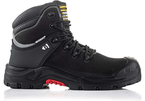 Buckbootz werkschoen nubuckz nkz102blk s3s 2.0 | zwart | maat 43 - 5055138023129