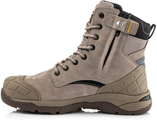 Buckbootz werkschoen tradez blastz hoog s7s | grijs | maat 40 - 5055138025222