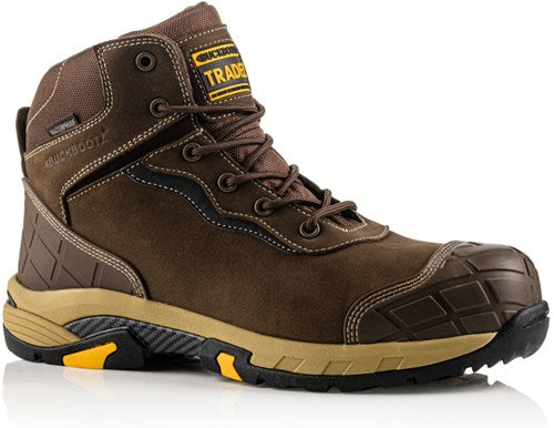 Buckbootz werkschoen tradez blitz s3 bruin | bruin | maat 40 - 00.176.113.40