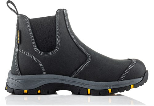 Buckbootz werkschoen wizardz wizd2blk s3s | zwart | maat 45 - 5055138024768