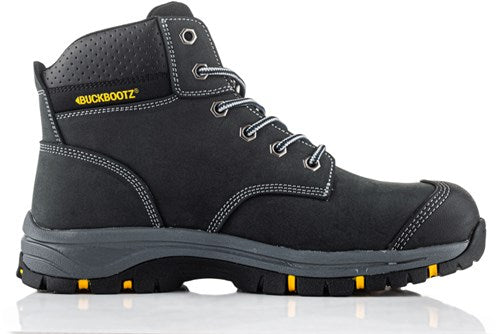 Buckbootz werkschoen wizardz wizl1blk s3s | zwart | maat 43 - 5055138024263