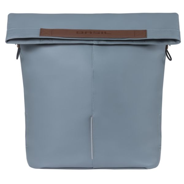 BASIL Tas city shopper blauw | mik hooks | 16l
