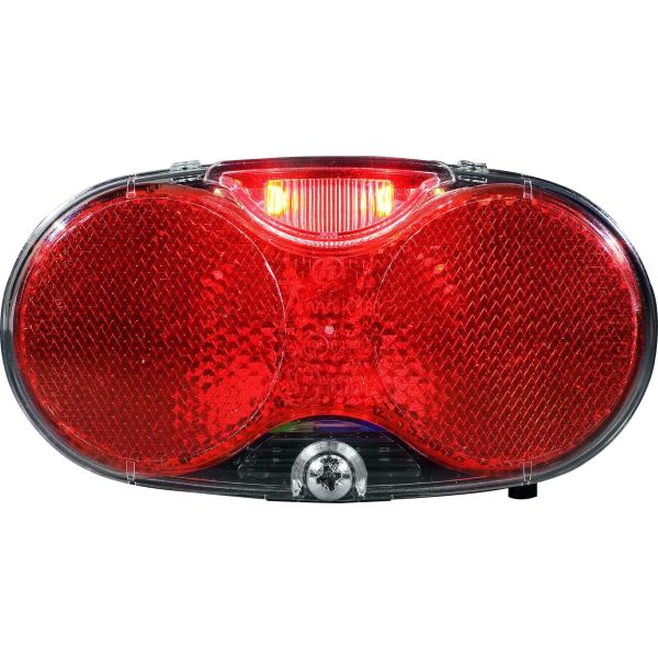 Herrmans Dragerachterlicht twinle batterij - 50 mm bevestiging