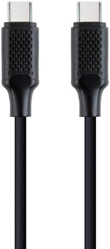 Enzo Cablexpert usb-c - usb-c laadkabel 1,5m zwart - max 60w - 9530160