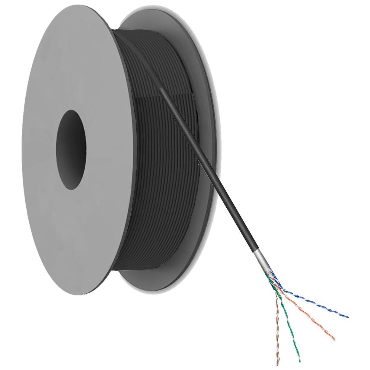 Cat 5e F UTP netwerkkabel per rol