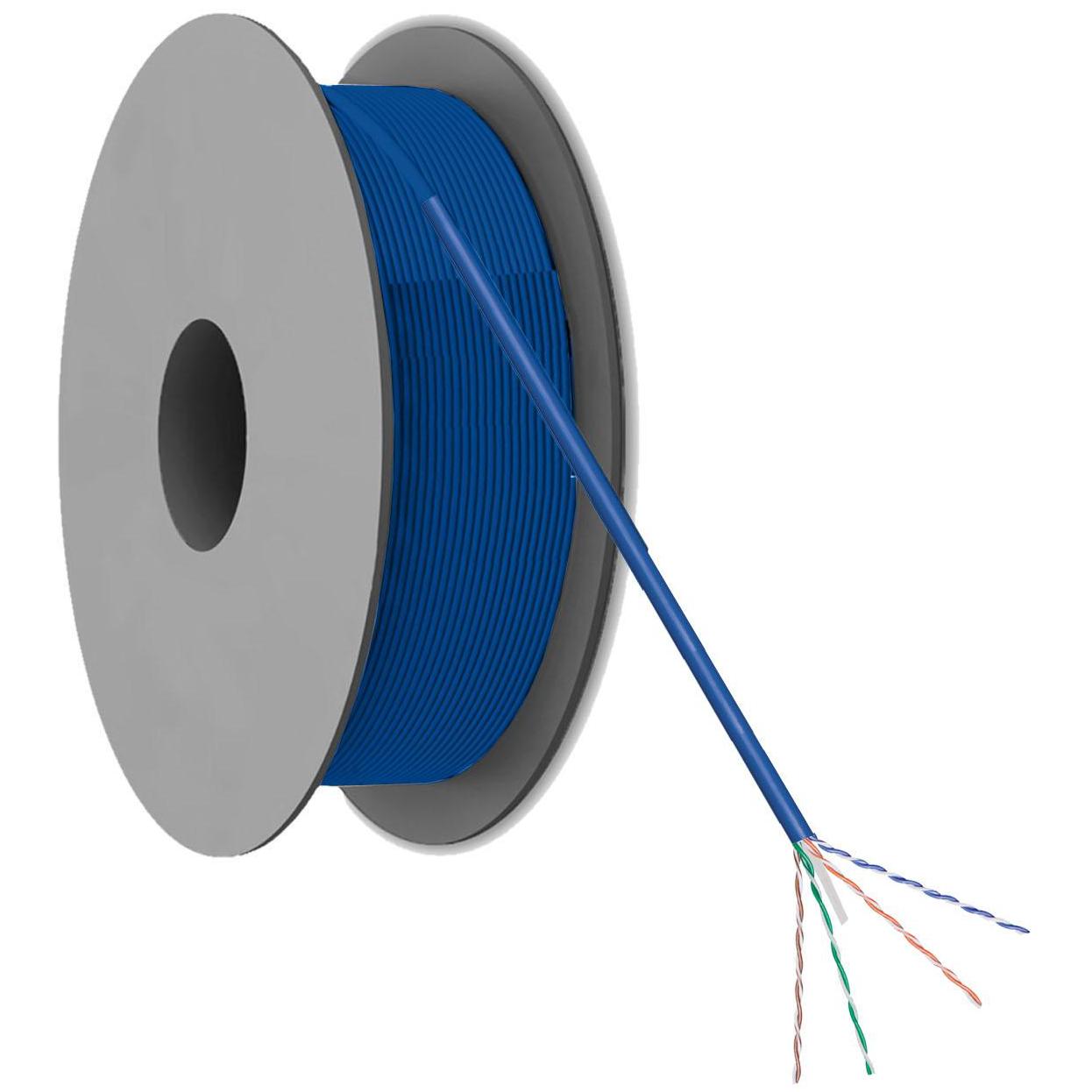 Abi Cat 6a u utp netwerkkabel per rol