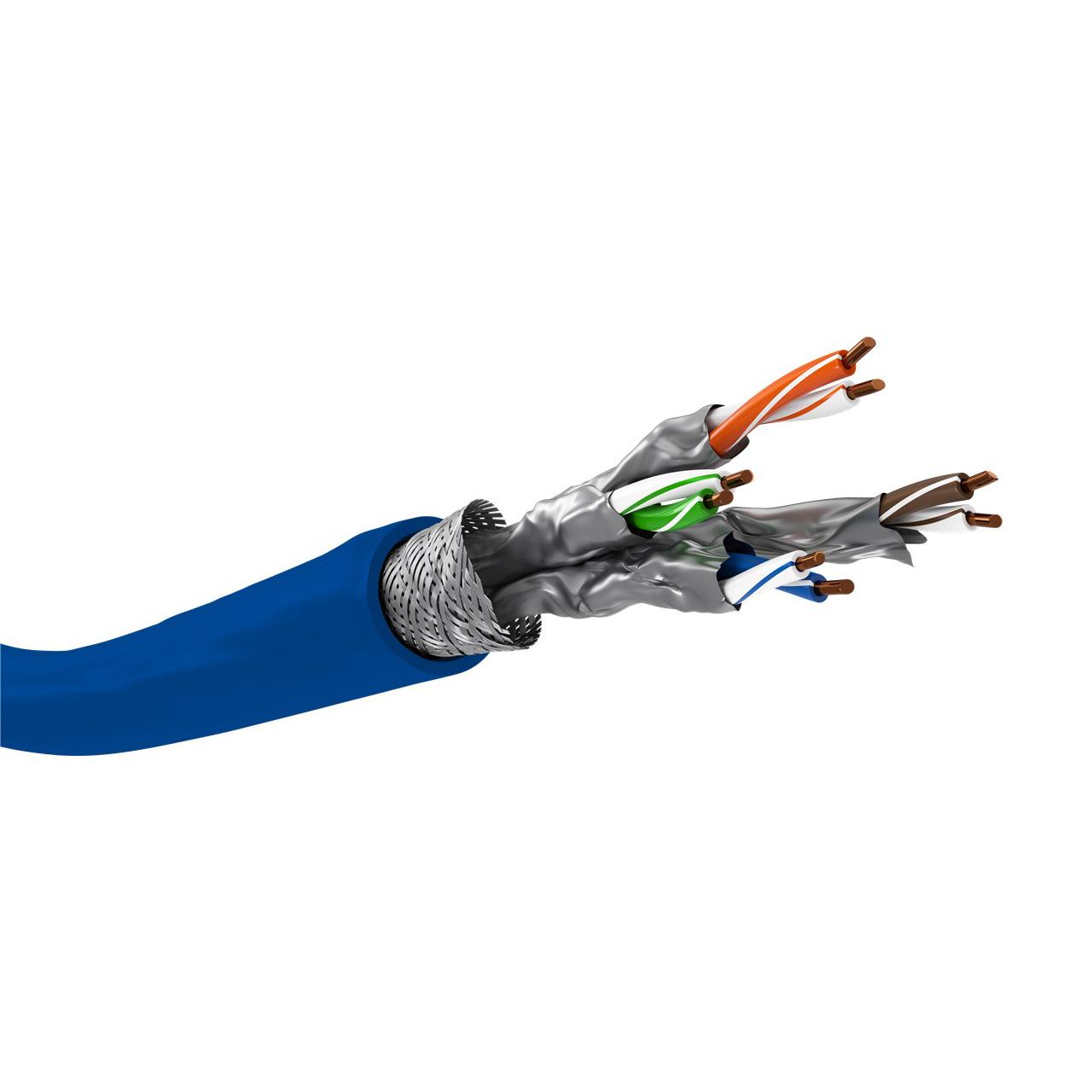 Abi Cat 7a+ s ftp netwerkkabel per rol