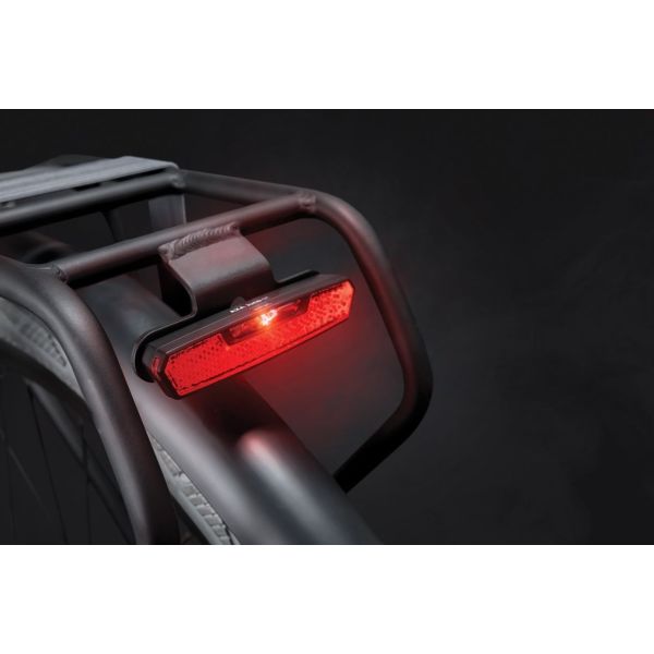 Axa Dragerachterlicht juno dynamo steady 80 mm - rood