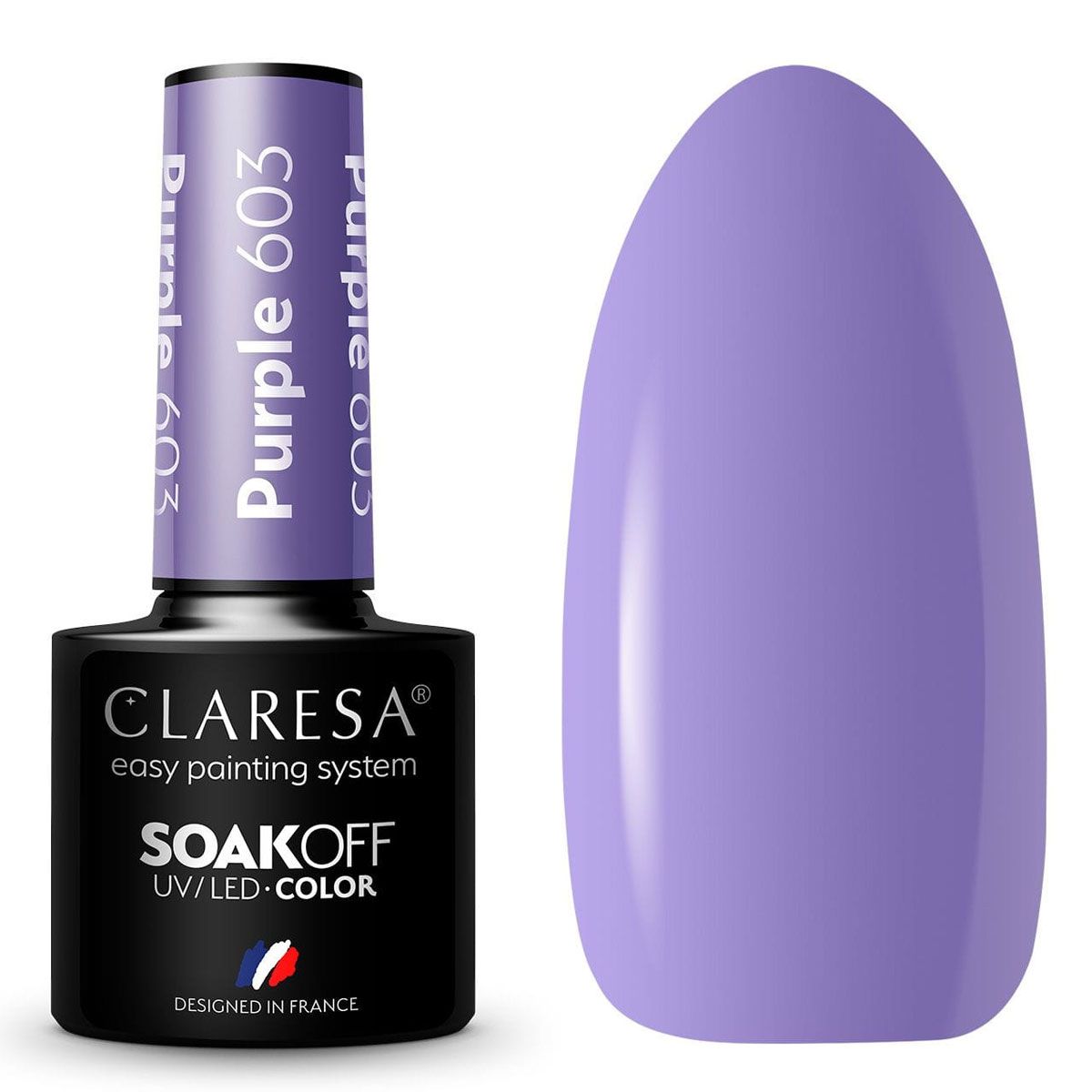 Claresa uv led gellak 5ml purple 603 funfair