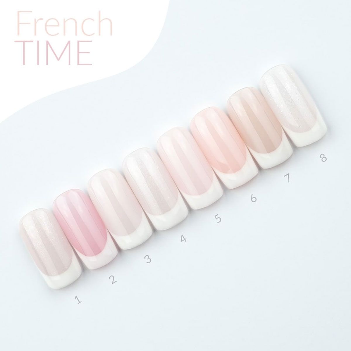 Claresa uv led gellak 5ml french time 4