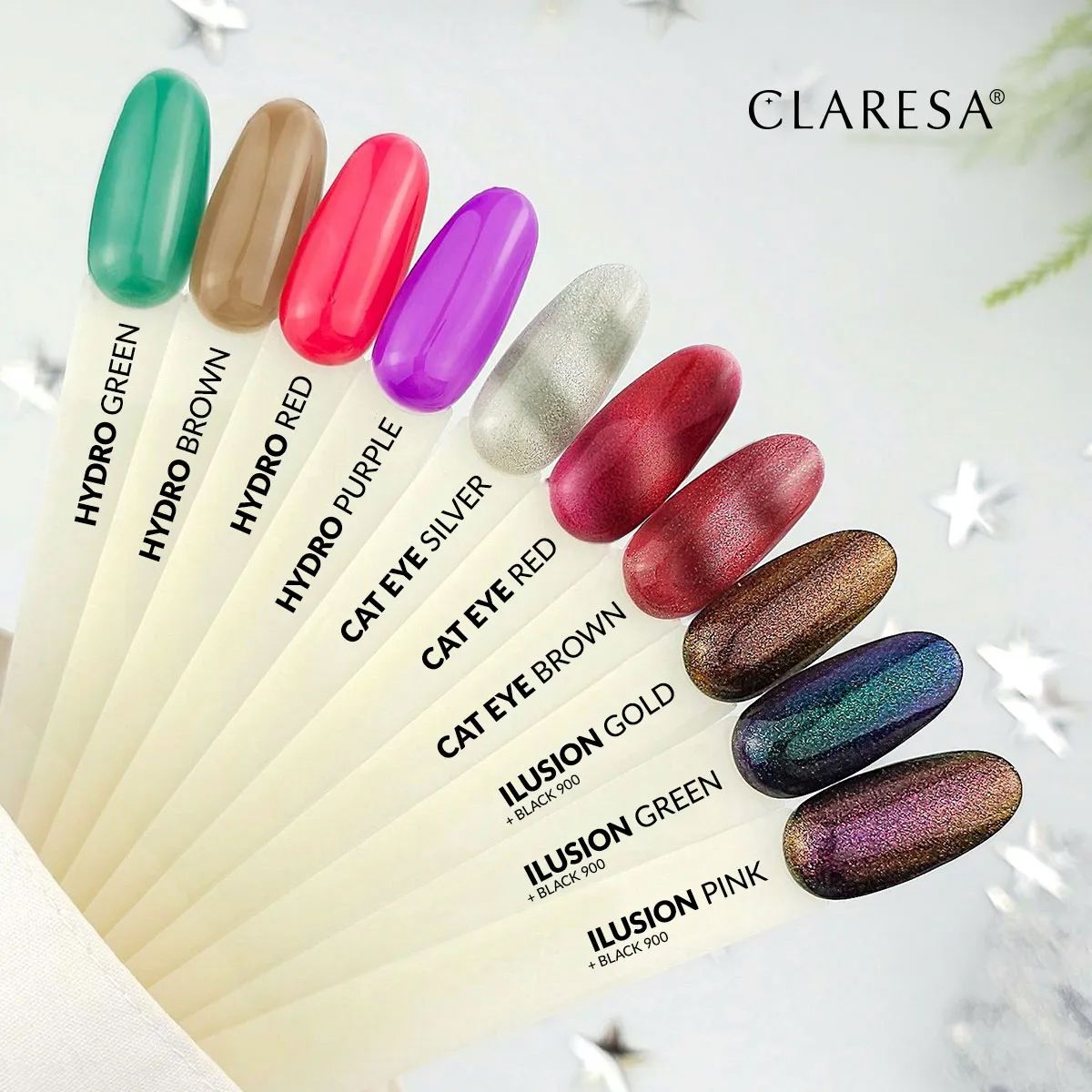 Claresa uv led gellak 5ml color alchemy - cat eye brown