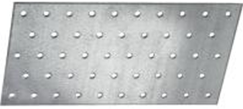 Connex geperforeerde plaat 100x200x2 vz - hv2100