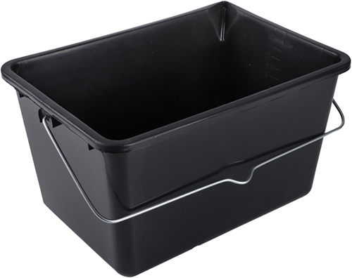Copenhagen Pro verfemmer | 12 liter | zwart kunststof | metalen hengsel - 23.404.20