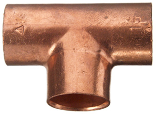 Cornat cu-soldeer t-stuk 28mm - t513028