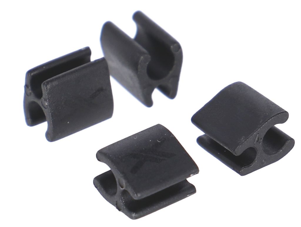 XLC Kabed sh di2 kabelclip 2.5x4mm zw ds a 4 brx12