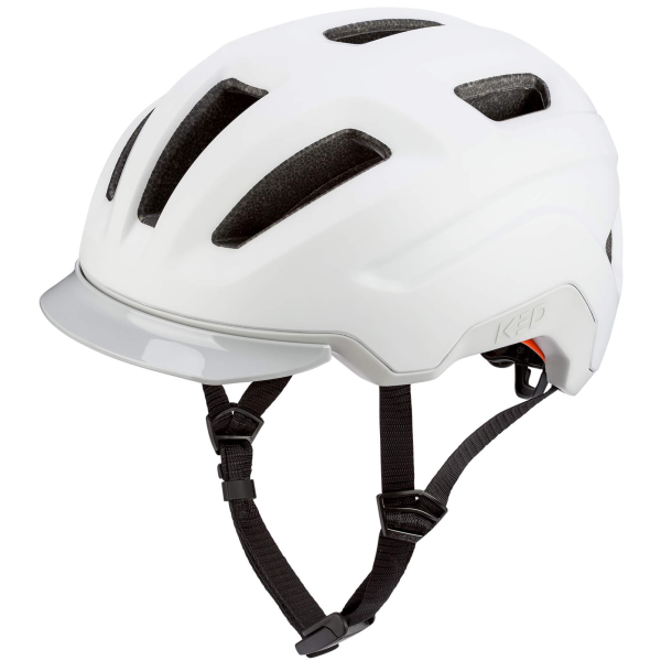 Ked Fietshelm pedalon l (59-63cm) - mat wit