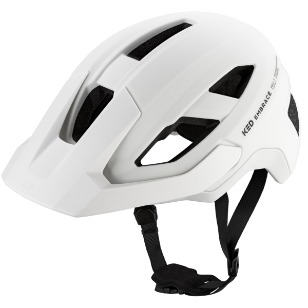 Ked Fietshelm embrace m (54-58cm) - mat wit
