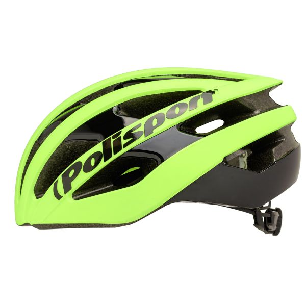 Polisport light pro fietshelm l 58-62cm fluo geel zwart