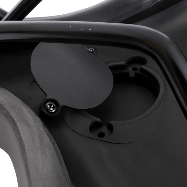 Edge Fietszadel e-bike electra met handgreep en opbergruimte voor de apple air tag - zwart