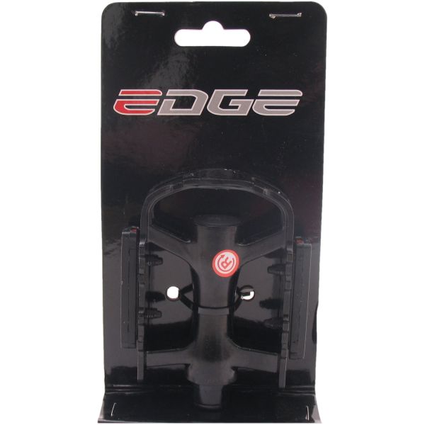 Edge Pedaalset mtb trekking luxe aluminium - zwart