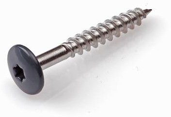 Dak Gevel Dak gevel kleurkopschroef rvs-a2 antr. ral7016 4.8x38 | 50 stuks - 6304.30.37528