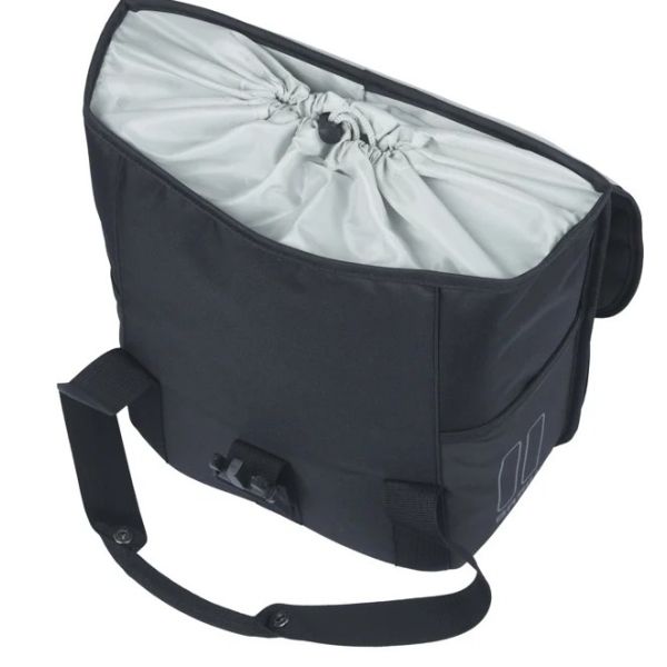 BASIL Tas go enkel zwart 16l