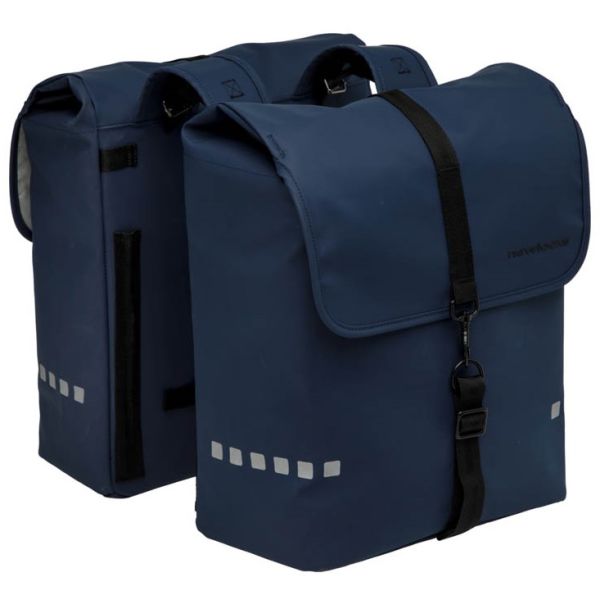 Newlooxs Tas new looxs odense dubbel double | donkerblauw | 39l