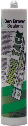Den Braven zwaluw high tack 290ml zwart - 11258200