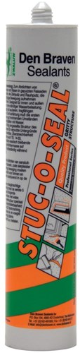 Den Braven zwaluw stuc-o-seal 310ml wit - 10114401 - 10114401