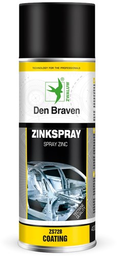 Den Braven zwaluw zink spray 400ml - 12009728 - 12009728