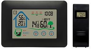 Enzo Denver weerstation huis weergave met draadloze buitensensor - 8150200