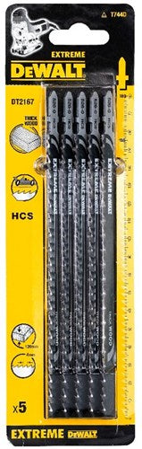 DeWalt Accessoires decoupeerzaagblad hcs voor dik hout (t744d) - dt2167-qz