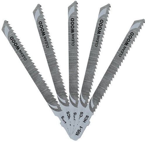 DeWalt Accessoires decoupeerzaagblad hcs voor fijne afwerking in hout en laminaat (t101b) - dt2165-qz