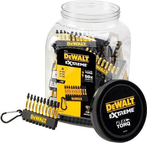 DeWalt Accessoires dt7275-qz torx high impact schroevendraaierbitset | 57mm | 10-delig - dt7275-qz