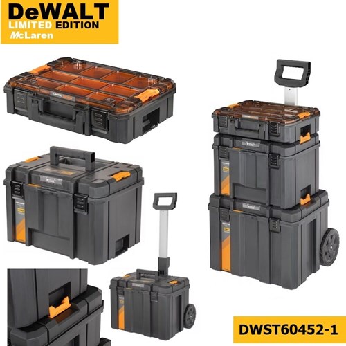 DeWalt Accessoires dwst60452-1 | mclaren tstak gereedschapswagen set: 3 in 1 - dwst60452-1