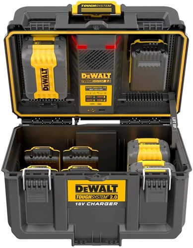DeWalt accessoires dwst83471-qw toughsystem 2.0 koffer acculader - dwst83471-qw