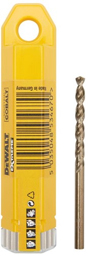 DeWalt Accessoires hss industrial cobalt metaalboor 4.8mm - dt4928-qz