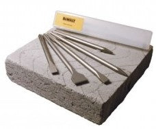 DeWalt Accessoires sdsmaxset2 | 5-delige beitelset - sdsmaxset2-qz
