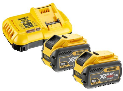 DeWalt dcb118y2 | flexvolt | starter kit | 2 x flexvolt accu | 54v | 12,0ah | li-ion - dcb118y2-qw