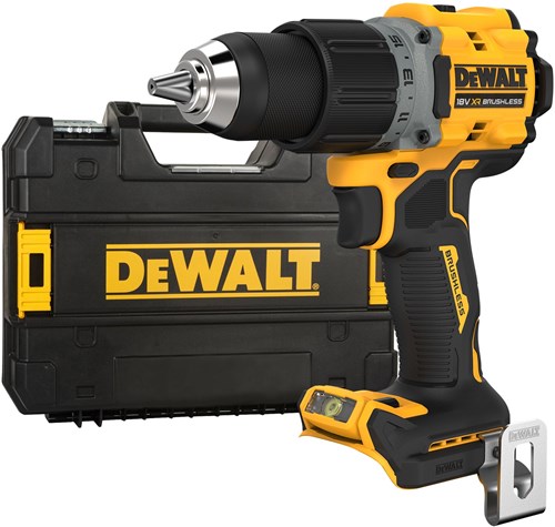 DeWalt dcd800nt accu schroef- boormachine | 18v xr g3 | excl. accu's en lader | in tstak - dcd800nt-xj