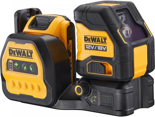 DeWalt dce088d1g18 | accu kruislijnlaser | groen | 12 18v | xr | 2.0 ah - dce088d1g18-qw