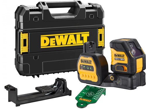 DeWalt dce088ng18 | accu kruislijnlaser | groen | 12 18v | excl. accu en lader - dce088ng18-xj