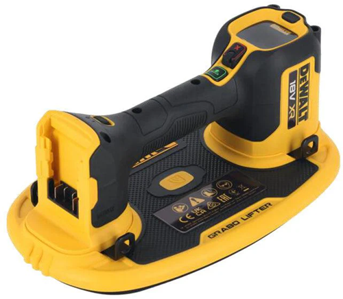 DeWalt dce590n | accu vacuümlifter tegel- glasdrager | 18v | body | zonder accu's lader - dce590n-xj