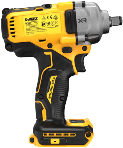 DeWalt dcf891n-xj accu slagmoersleutel | 18v | 1 2 | zonder accu's en lader - dcf891n-xj