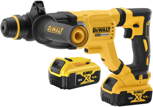 DeWalt dch263p2 | accu sds+ combihamer 3.0j | 2x 5.0 ah | in stevige koffer - dch263p2-qw
