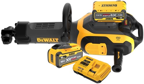 DeWalt dch966z2 xr flexvolt accu breekhamer | inclusief 2x 54v 18v 15.0 ah flexvolt accu's en lader - dch966z2-qw
